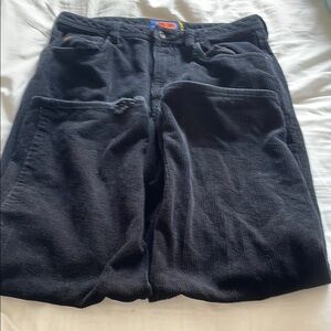 Men's Black Corduroy Pants